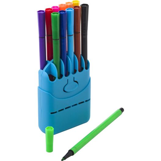 Filzstift-Set aus Kunststoff Evan (Bild 1)
