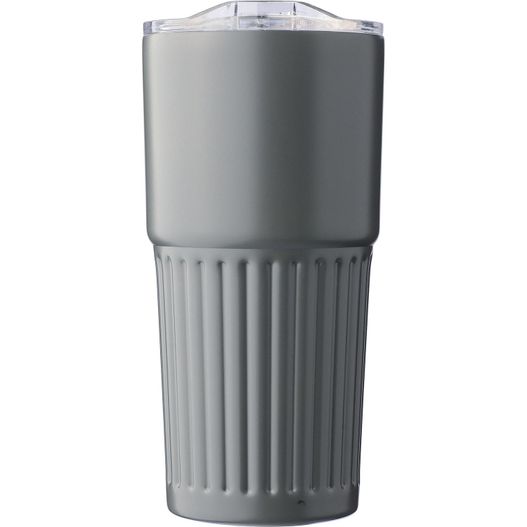 Recycelter Edelstahl-Trinkbecher mit doppelter Wand (500 ml) Kael (Bild 1)