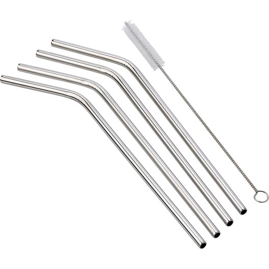 Produktabbildung 4er Set Strohhalme aus Edelstahl Rudy 4er Set Strohhalme aus Edelstahl Rudy (Bild 1)