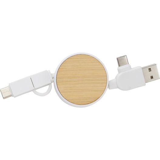 Produktabbildung Verlängerbares ABS-Ladekabel Jared Verlängerbares ABS-Ladekabel Jared (Bild 1)