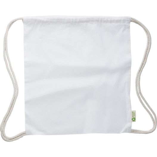 Kordelzugtasche aus recycelter Baumwolle Joy (Bild 1)