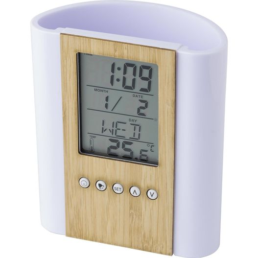 Bambusfederhalter mit Uhr Hassan (picture 1)