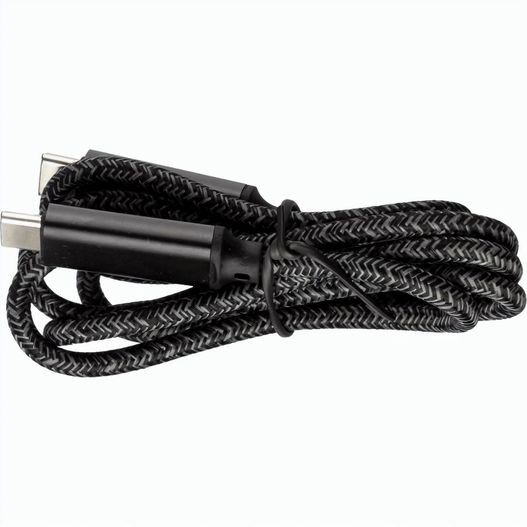 Ladekabel aus Nylongewebe 65W Claudia (Bild 1)