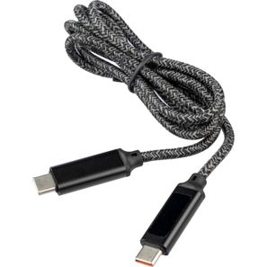 Ladekabel aus Nylongewebe 65W Claudia