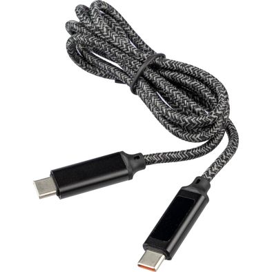 Ladekabel aus Nylongewebe 65W Claudia