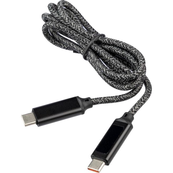 Ladekabel aus Nylongewebe 65W Claudia