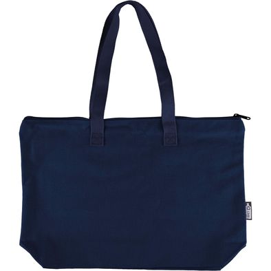 Tragetasche aus recyceltem Polycotton (330 g/m2) Malina