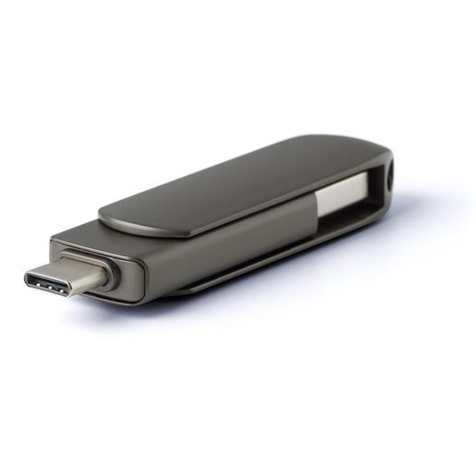 Produktabbildung USB-Stick aus verzinkter Oberfläche Harlow USB-Stick aus verzinkter Oberfläche Harlow (Bild 1)