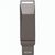 USB-Stick aus verzinkter Oberfläche Dorian