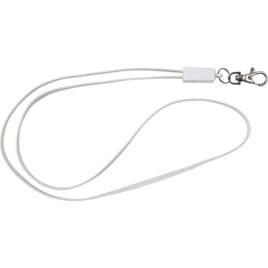 Produktabbildung 2-in-1 Schlüsselband aus TPE-Kunststoff Marguerite 2-in-1 Schlüsselband aus TPE-Kunststoff Marguerite (Bild 1)