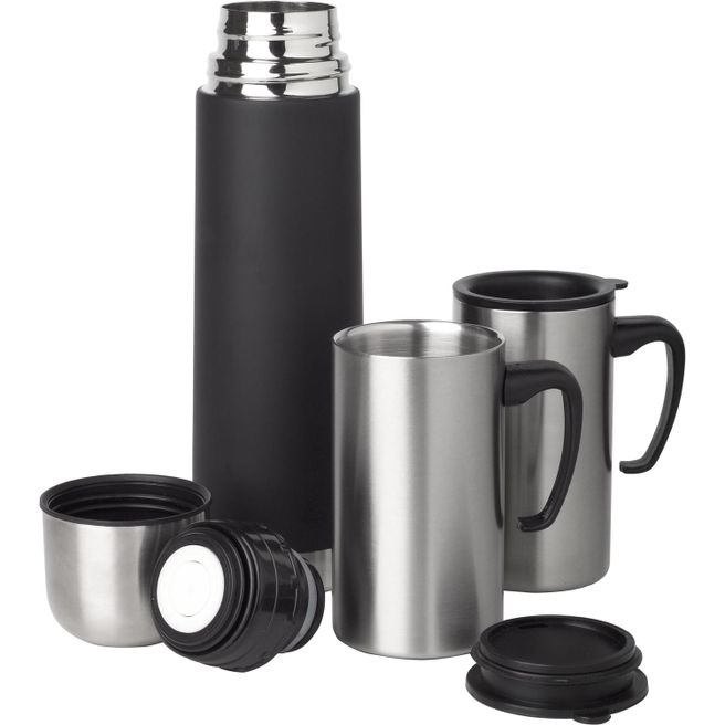 Isolierkannen-Set aus Edelstahl Frieda