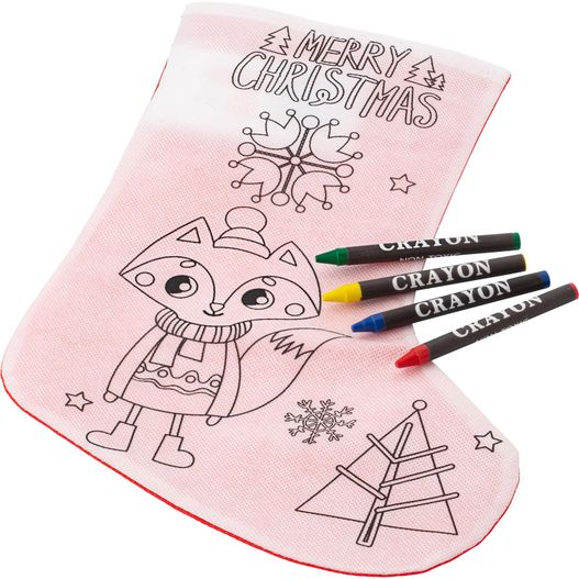 Weihnachtsstrumpf aus Non-Woven (80 gr/m²) Jasleen (Bild 1)