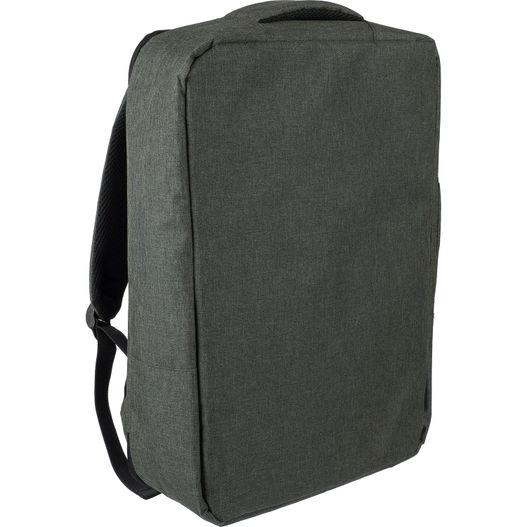 rPET (300D) Polyester Laptop-Rucksack Eulalia (Bild 1)