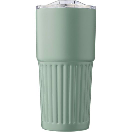 Recycelter Edelstahl-Trinkbecher mit doppelter Wand (500 ml) Kael (Bild 1)