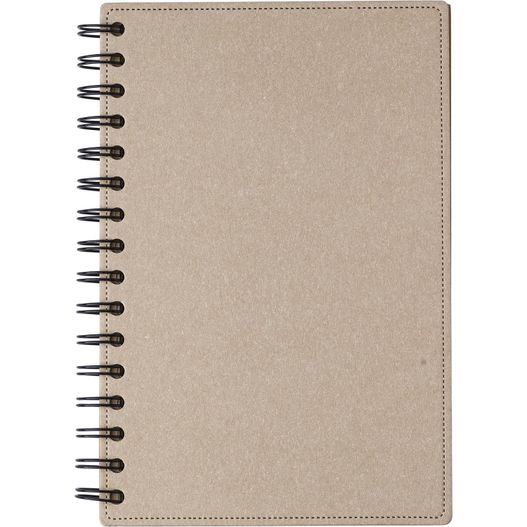 Produktabbildung Hardcover-Notizbuch aus recyceltem Karton Caleb Hardcover-Notizbuch aus recyceltem Karton Caleb (Bild 1)