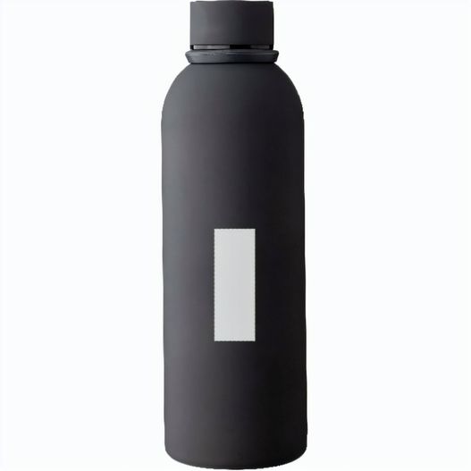 Doppelwandige Trinkflasche aus recyceltem Edelstahl (500 ml) Sena (Bild 1)