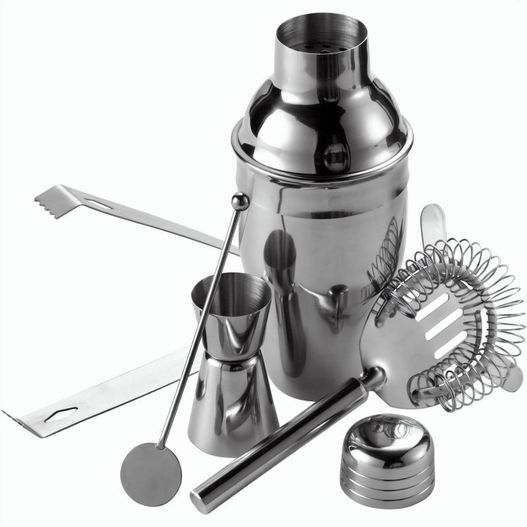Produktabbildung Cocktailshaker-Set aus Edelstahl Natalina Cocktailshaker-Set aus Edelstahl Natalina (Bild 1)