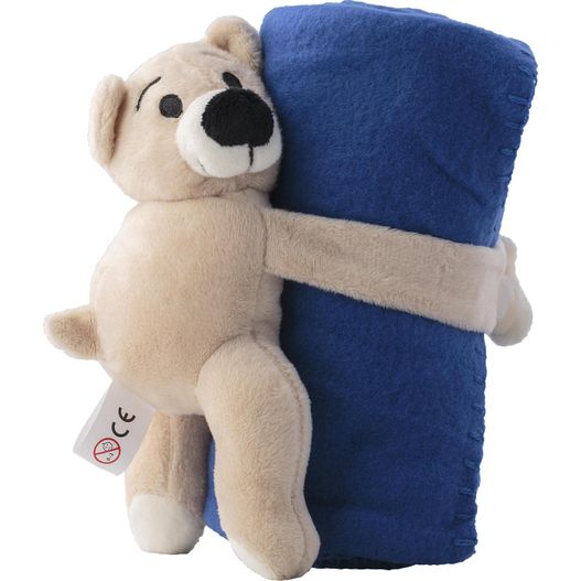 Produktabbildung Plüschbär mit Fleecedecke Owen Plüschbär mit Fleecedecke Owen (Bild 1)