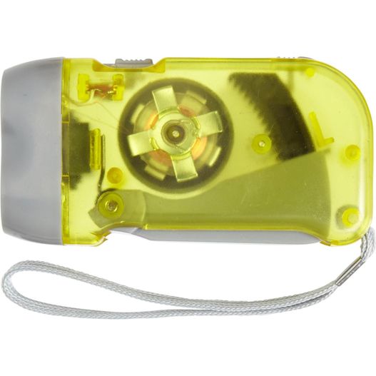 Produktabbildung LED-Dynamotaschenlampe aus Kunststoff Tristan LED-Dynamotaschenlampe aus Kunststoff Tristan (Bild 1)