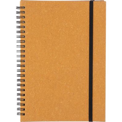 Notizbuch aus recyceltem Leder A5 Egon