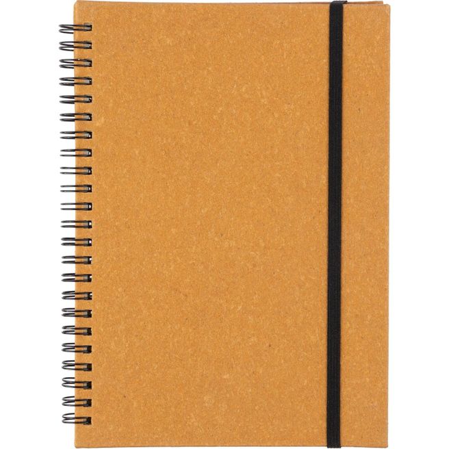 Produktabbildung Notizbuch aus recyceltem Leder A5 Egon Notizbuch aus recyceltem Leder A5 Egon