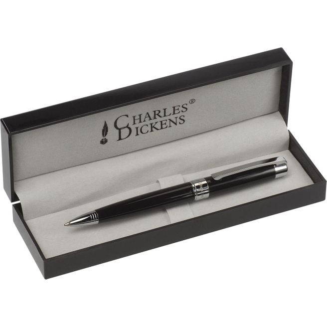 Produktabbildung Charles Dickens Kugelschreiber aus Metall Lena Charles Dickens Kugelschreiber aus Metall Lena