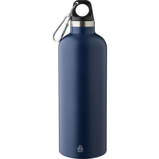 Doppelwandige Flasche aus recyceltem Edelstahl (500 ml) Lysandra (Bild 1)