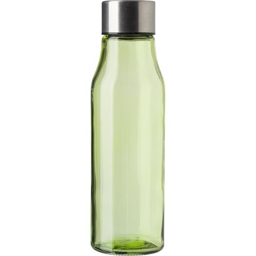 Produktabbildung Trinkflasche aus Glas und rostfreiem Stahl (500 ml) Andrei Trinkflasche aus Glas und rostfreiem Stahl (500 ml) Andrei (Bild 1)