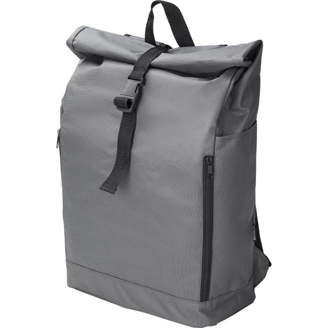 Produktabbildung rPET-Polyester (600D) Rucksack mit Rollverschluss Evie rPET-Polyester (600D) Rucksack mit Rollverschluss Evie