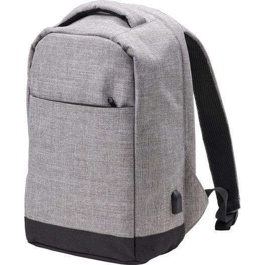 Produktabbildung Diebstahlsicherer Rucksack aus Polyester Cruz Diebstahlsicherer Rucksack aus Polyester Cruz (Bild 1)