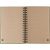 Hardcover-Notizbuch aus recyceltem Karton Caleb (Bild 3)