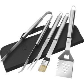 Grillbesteck aus Edelstahl Silas