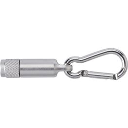 Produktabbildung Mini-Taschenlampe aus Aluminium mit Karabiner Tracy Mini-Taschenlampe aus Aluminium mit Karabiner Tracy