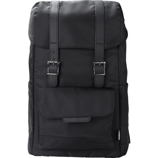 Produktabbildung rPET (290T) Polyester Twill Rucksack mit Lasche Marlowe rPET (290T) Polyester Twill Rucksack mit Lasche Marlowe