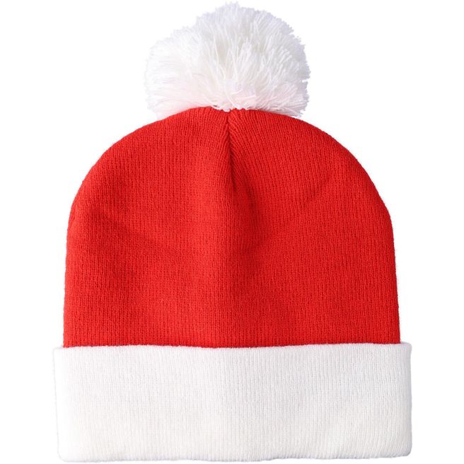 Acrylgestrickte Weihnachtsmütze Eleni
