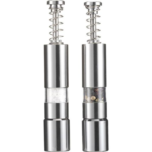 Produktabbildung Salz-und Pfeffermühle aus Metall Annalena Salz-und Pfeffermühle aus Metall Annalena (Bild 1)