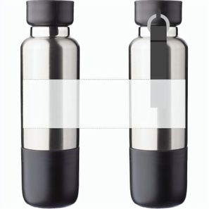 Doppelwandige Edelstahl-Trinkflasche (500 ml) Zev
