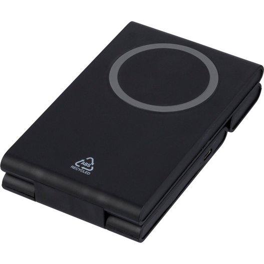 Recyceltes ABS 3-in-1 magnetisches kabelloses Ladegerät Valerio (Bild 1)