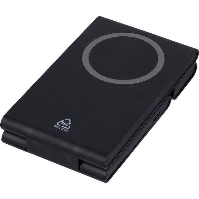 Produktabbildung Recyceltes ABS 3-in-1 magnetisches kabelloses Ladegerät Valerio Recyceltes ABS 3-in-1 magnetisches kabelloses Ladegerät Valerio