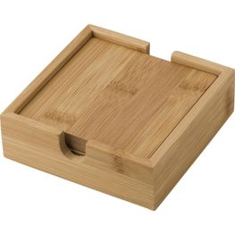 Produktabbildung Untersetzer-Set aus Bambus Archer Untersetzer-Set aus Bambus Archer