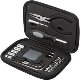 Werkzeug-Set in Kunstledertasche Lani