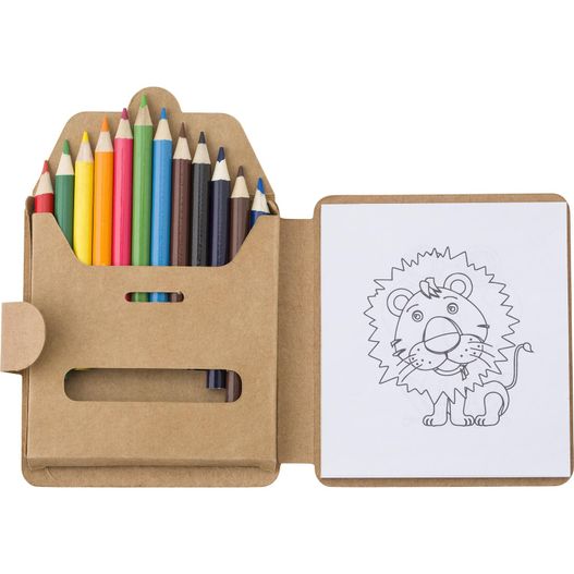 Produktabbildung Mal-Set aus Karton Marlon Mal-Set aus Karton Marlon (Bild 1)