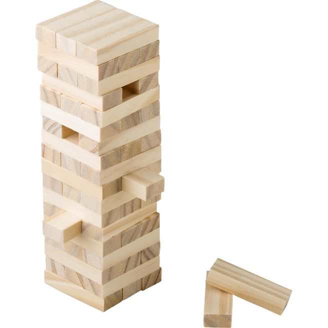Geschicklichkeitsspiel aus Kiefernholz Gisa