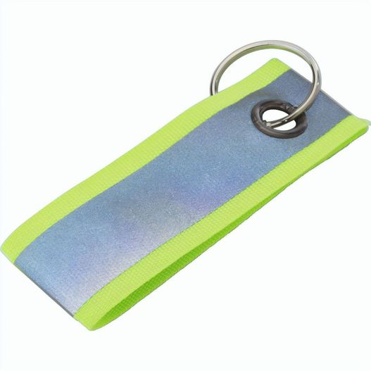 Produktabbildung Reflektierender Polyester-Schlüsselanhänger Aliyah Reflektierender Polyester-Schlüsselanhänger Aliyah (Bild 1)