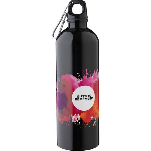 Recycelte einwandige Edelstahlflasche (750 ml) Emeric (Bild 1)