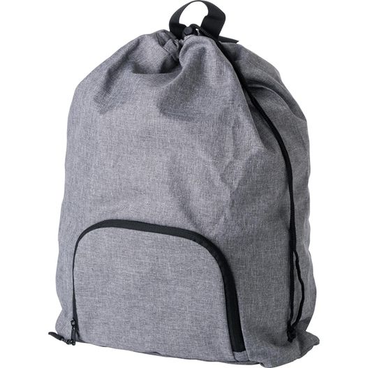 300D Zweifarbiger faltbarer Rucksack mit Kordelzug Camilla (Bild 1)