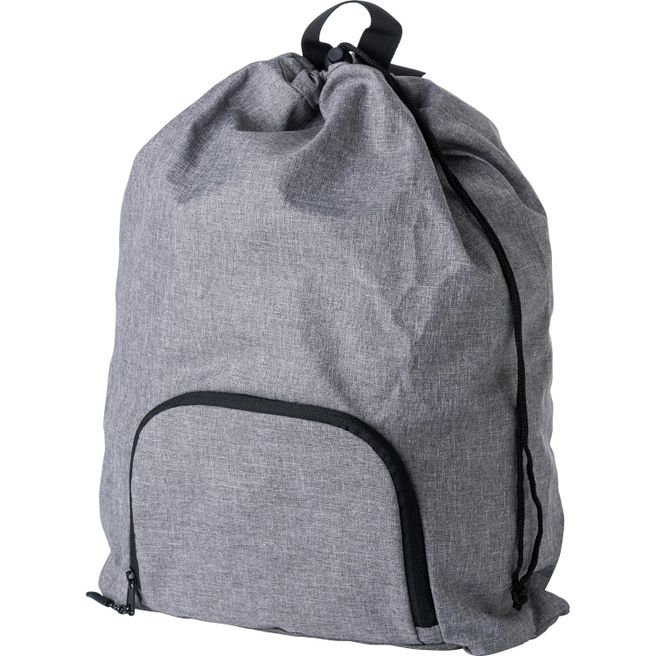 Produktabbildung 300D Zweifarbiger faltbarer Rucksack mit Kordelzug Camilla 300D Zweifarbiger faltbarer Rucksack mit Kordelzug Camilla