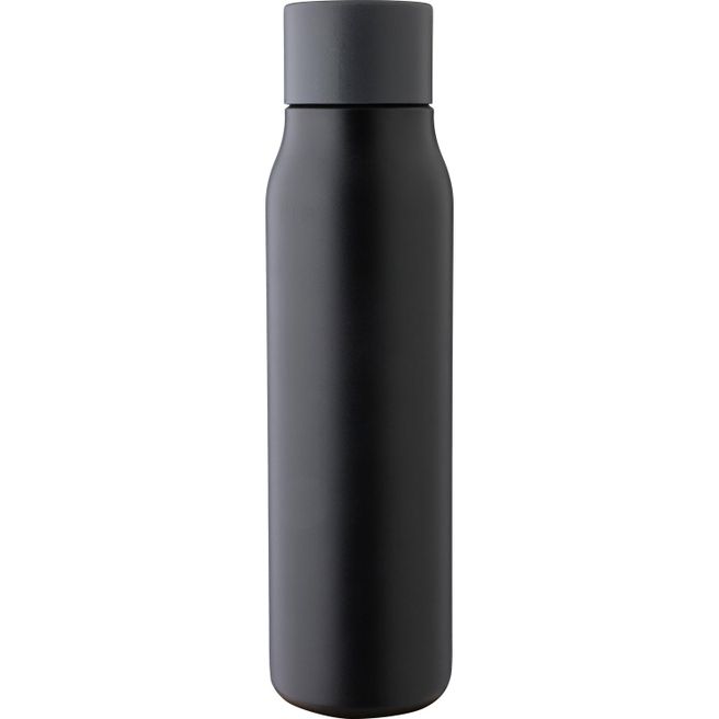 Doppelwandige Trinkflasche aus recyceltem Edelstahl (600 ml) Cassian