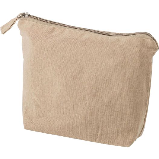 Produktabbildung Kosmetiktasche aus recycelter Baumwolle (180 g/m²) Cressida Kosmetiktasche aus recycelter Baumwolle (180 g/m²) Cressida (Bild 1)
