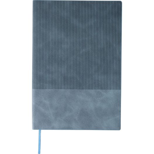 Recyceltes PU-Notizbuch (A5) Elian (Bild 1)